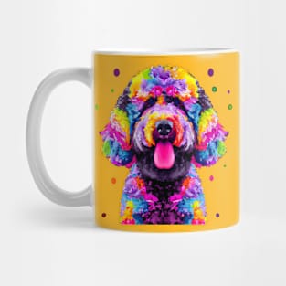 Portuguese Water Dog Colorful Artwork Mug